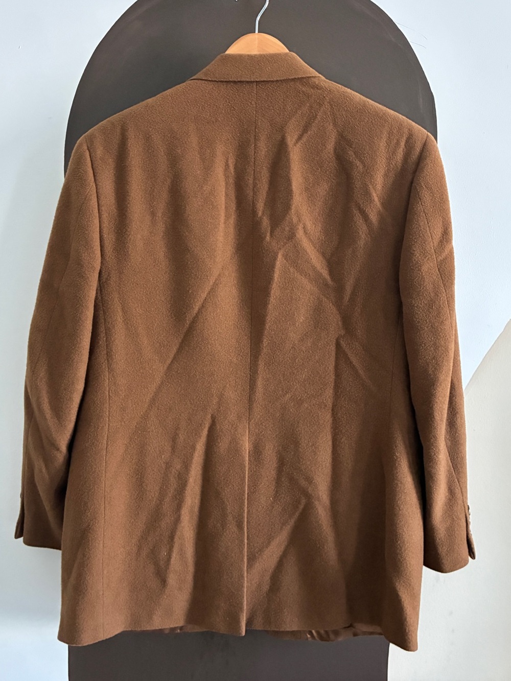 Vintage Brooks Brothers 100% Camel Hair Blazer Camel Brown 38S Made USA - Picture 2 of 11